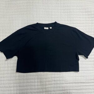 Babaton Black Crop Top